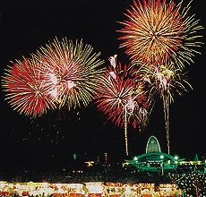 辯天宗夏祭奉納花火大会