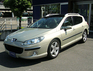 中古車「４０７ＳＷ　ＥＸＥＣＵＴＩＶＥ　３．０」が仲間入り