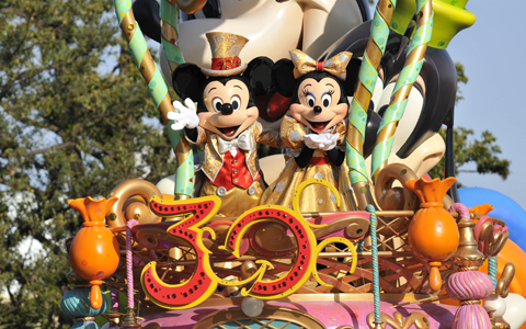 ディズニーランド初体験