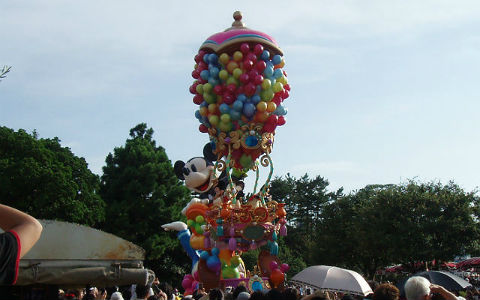 ディズニーランド初体験