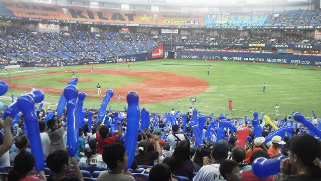 初めてのプロ野球観戦