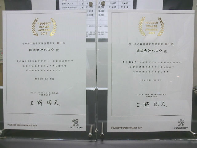 ２年連続 顧客満足度１位受賞