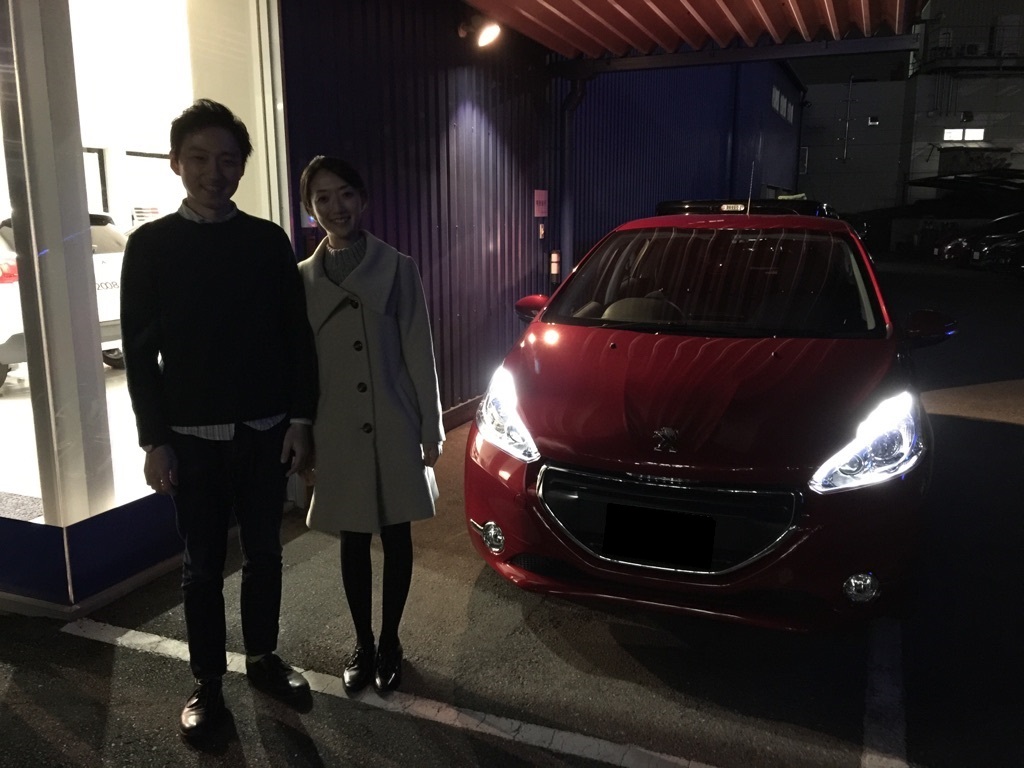 プジョー２０８Ｐｒｍｅｉｕｍご納車