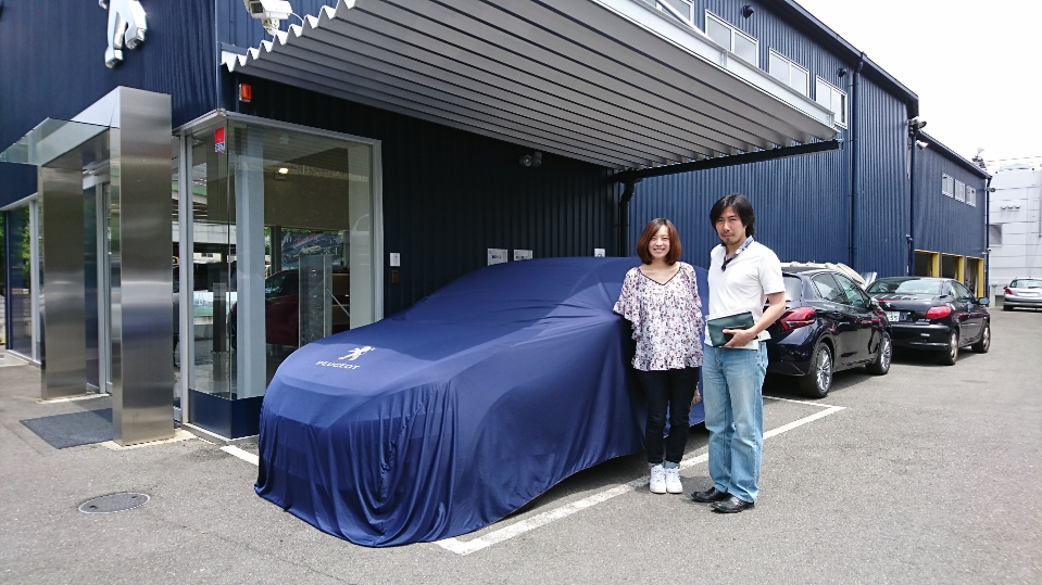 308AllureBlueHDiご納車