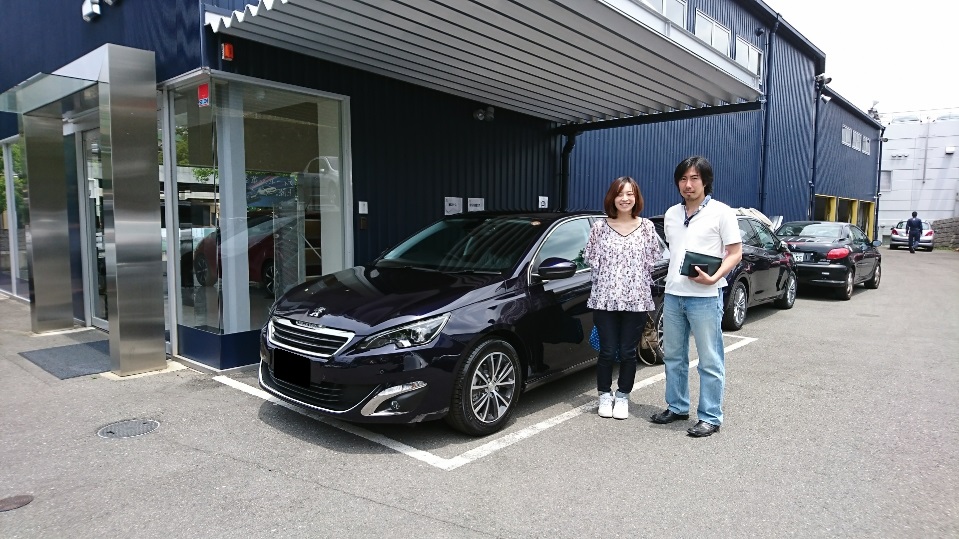 308AllureBlueHDiご納車