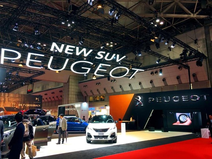 ☆東京モーターショー2017　プジョーブース☆