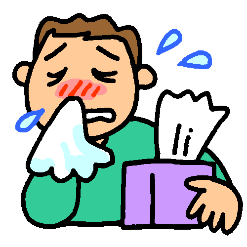 風邪が流行っております