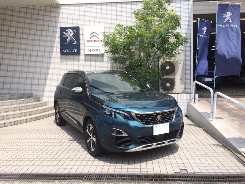 山の日らしい試乗車