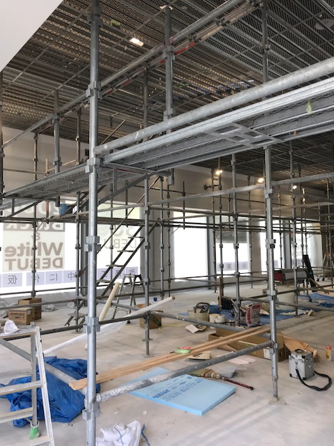 ☆千里店改装工事レポ　その２☆