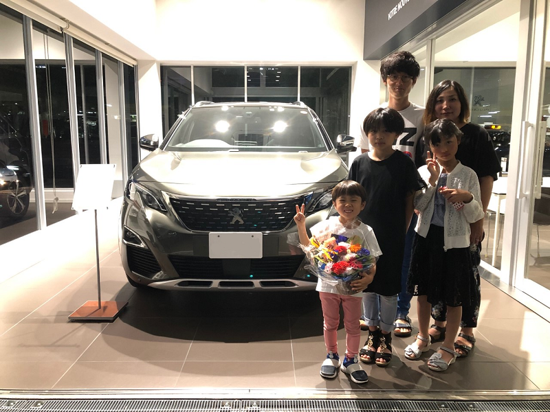 ご納車便り　5008GT BlueHDi