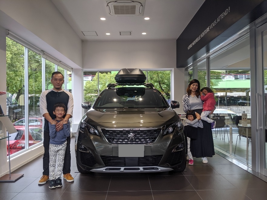PEUGEOT 5008 GT BlueHDi ご納車