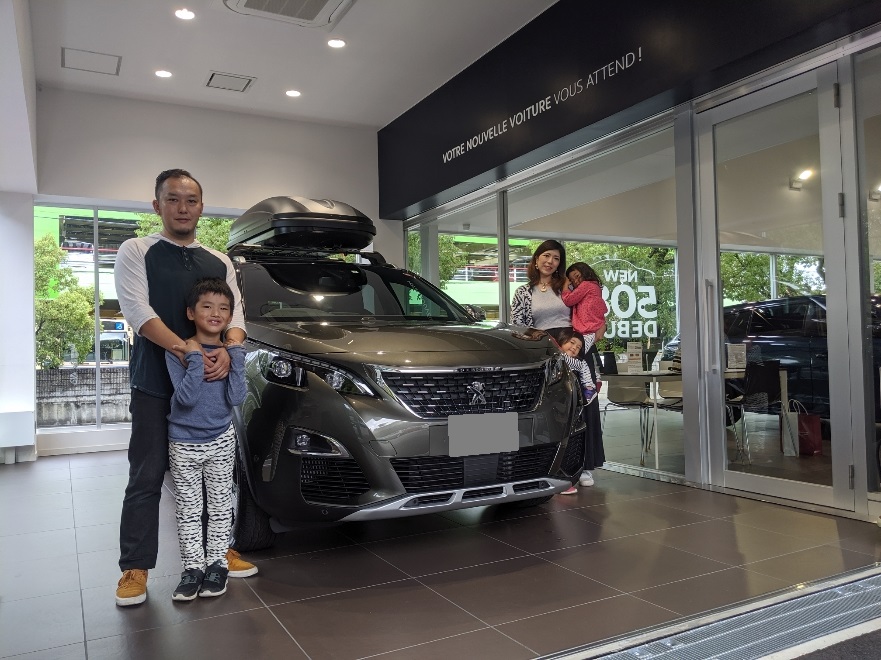PEUGEOT 5008 GT BlueHDi ご納車