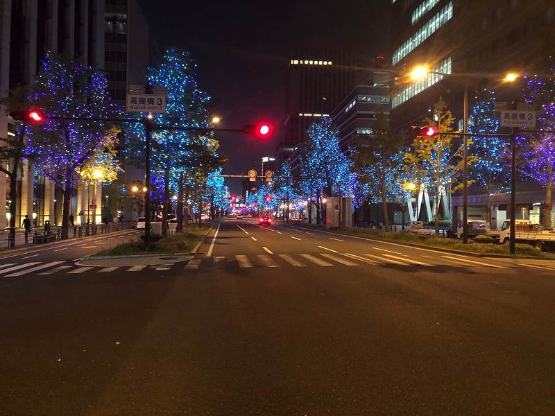 おすすめドライブコース　御堂筋