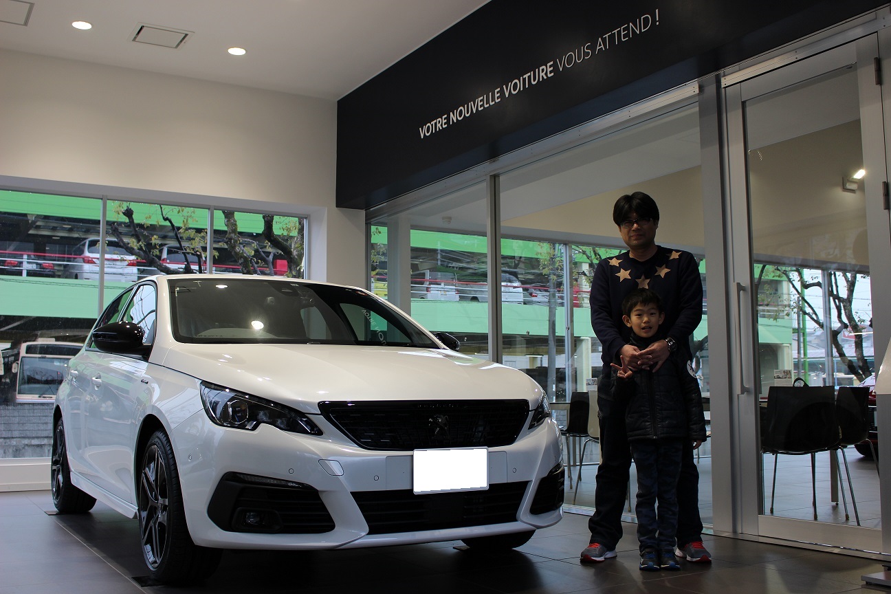 308GT LINE B.HDi Blac Pack Editionご納車