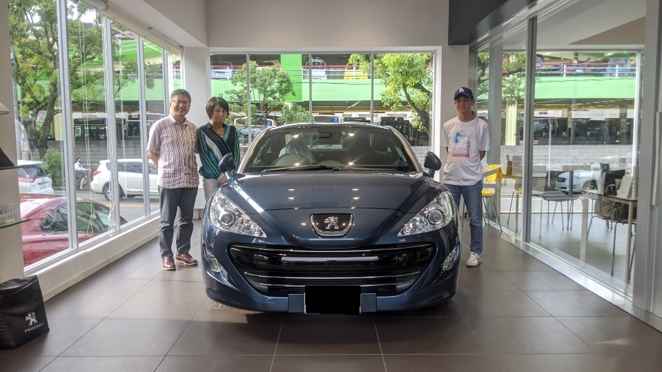 RCZ 1.6ベースグレードご納車