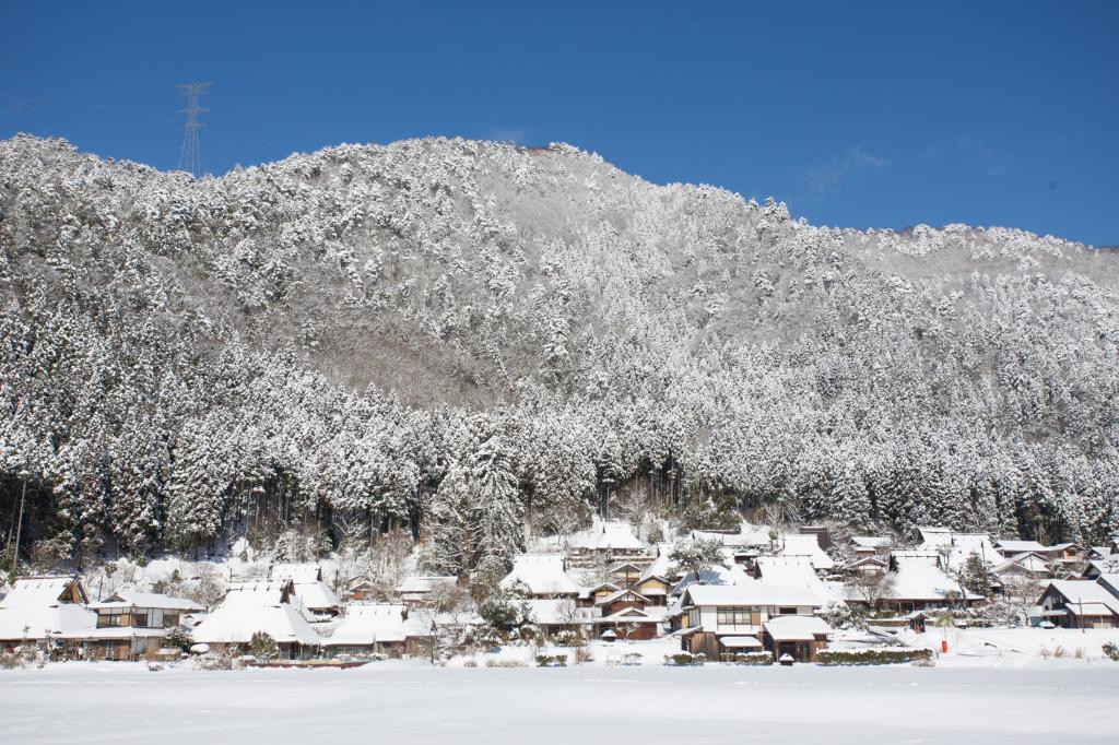 雪の美山 かやぶきの里～Ｗ様よりご提供～