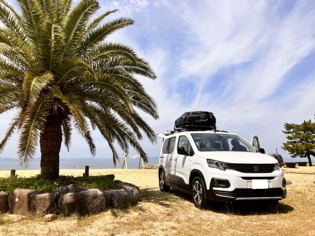 PEUGEOT RIFTER in 小豆島！