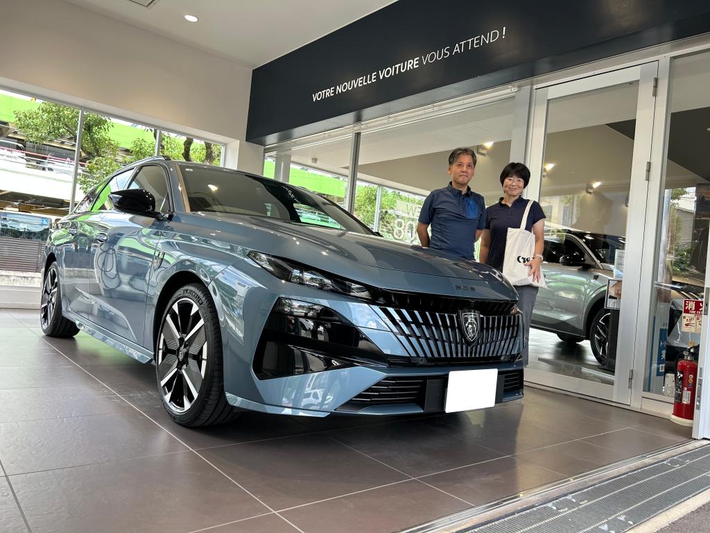 🎉日本80台限定「NEW PEUGEOT 308 SW」ご納車おめでとうございます！